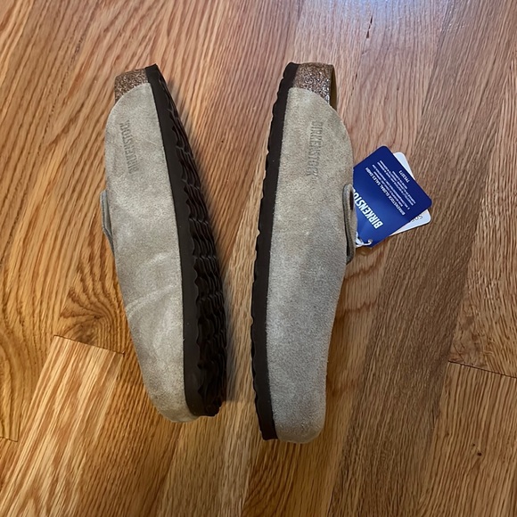 NWT Birkenstock Boston Soft Footbed Size 8 color taupe - Picture 8 of 17